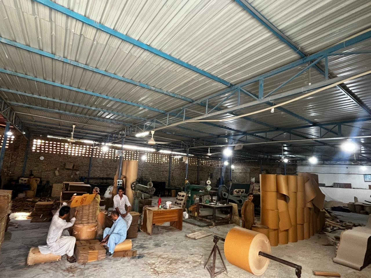 Production floor at Barkat Packaging S.I.T.E. Hyderabad